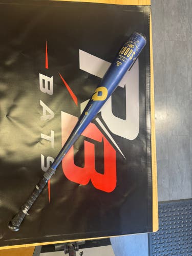 2021 DeMarini The Goods One Piece Alloy BBCOR Certified Bat (-3) 30 oz 33" (Used)