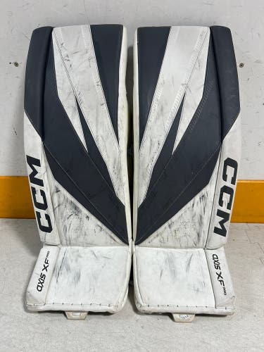34"+1 Senior CCM Axis XF Pro Goalie Leg Pads