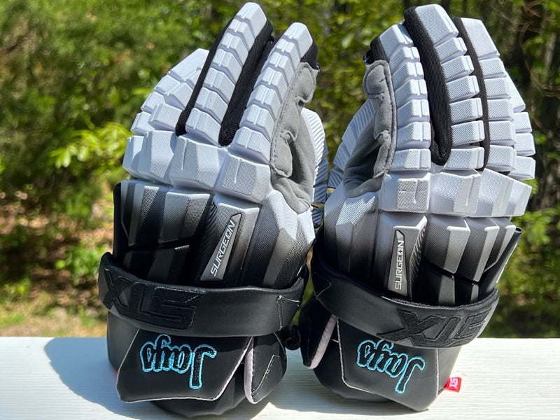 Team Issued Hopkins Jays, STX Surgeon RZR2 Lacrosse Gloves (New)