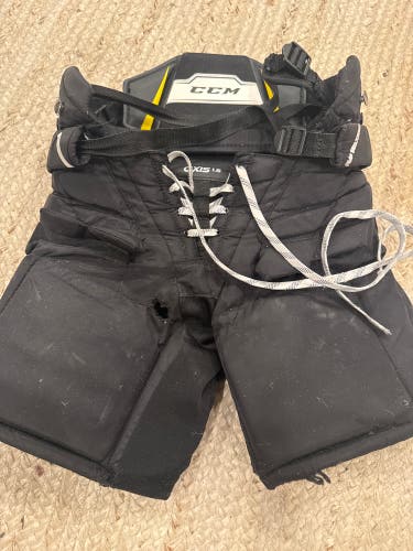 Junior Small CCM Axis A1.5 Hockey Goalie Pants (Used)