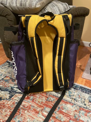 Yellow Adult Unisex Boombah Backpack (Used)