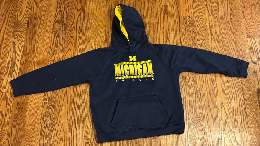 Michigan Go Blue Kids Unisex XL Sweatshirt (Used)