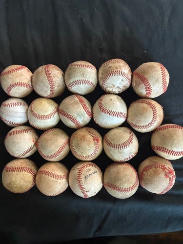 Used Baseball Balls Pack Of 20