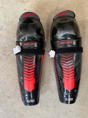 Youth Bauer Lil Sport 12" Shin Pads (Used)