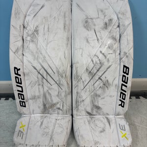 Small Bauer Vapor 3X Goalie Leg Pads (Used)