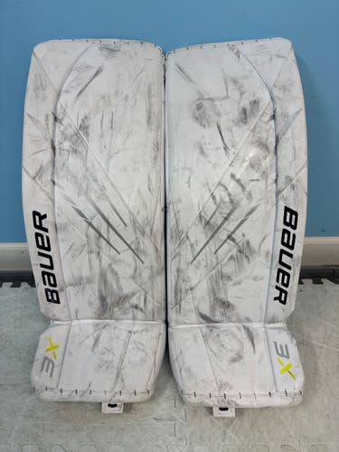 Small Bauer Vapor 3X Goalie Leg Pads (Used)
