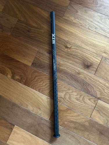 STX Fiber O pro black lacrosse shaft