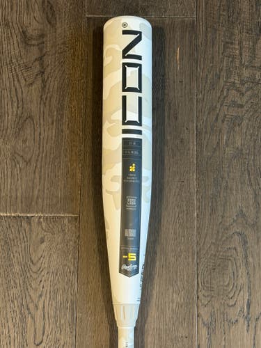 2025 Rawlings Icon Composite USSSA Certified Bat (-5) 26 oz 31" (Used)