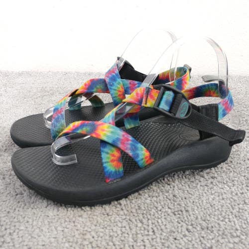 Chaco Z/1 Sport Sandals Womens Size 6 Shoes Tie Dye Rainbow Outdoor Hiking