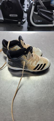 Used Adidas 13 BB/SB Cleats Black Junior 01.5 11497-S000157941