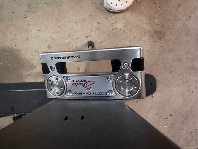 Men's 2025 Scotty Cameron Studio Mallet Right Handed Putter Junior Steel Shaft 35" (New)