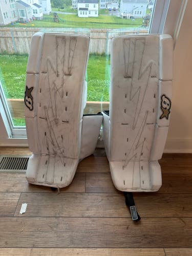 30 +1 Brian's Netzero Goalie Leg Pads (Used)