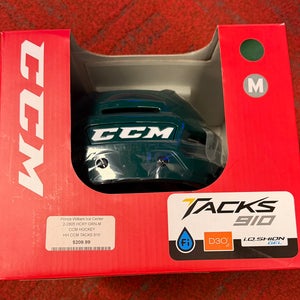 *BRAND NEW PRO SHOP SALE* Medium CCM Tacks 910 Helmet Green