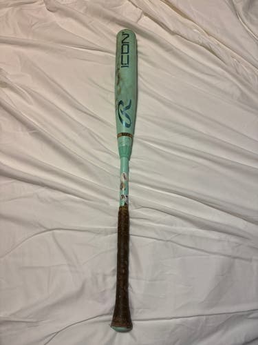 2026 Rawlings Icon Composite BBCOR Certified Bat (-3) 30 oz 33" (Used)