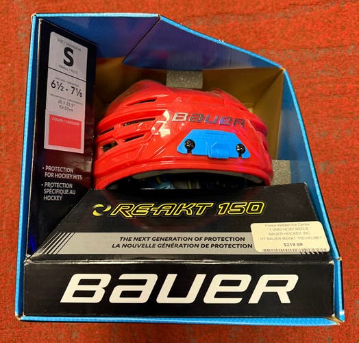 *BRAND NEW PRO SHOP SALE* Small Bauer Re Akt 150 RED