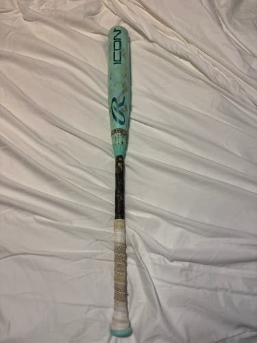 2026 Rawlings Icon Composite BBCOR Certified Bat (-3) 30 oz 33" (Used)