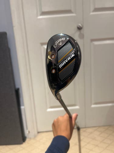 Men's 2020 Callaway Mavrik Left Hand Hybrid Regular Flex Loft 18 Graphite Shaft (New)
