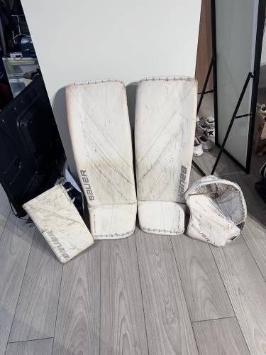 Bauer Hyperlite 2 / Mach 34+1 Goalie Full Set Pro Stock