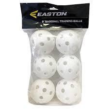 New EASTON 9" WHT TRAIN BALLS 11347-TNREPLBALL9WHT