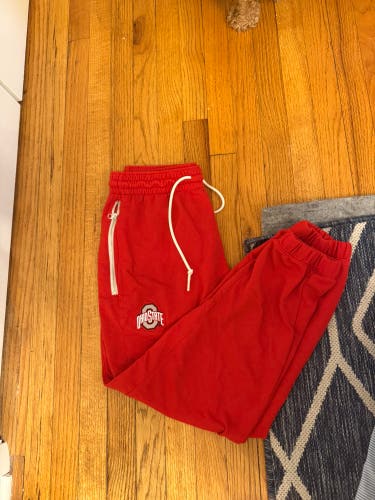 Red Ohio State Team Issues Large Adult Unisex Nike Pants (Used)