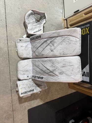 34" Bauer Vapor X5 Pro Full Right Goalie Full Set (Used)