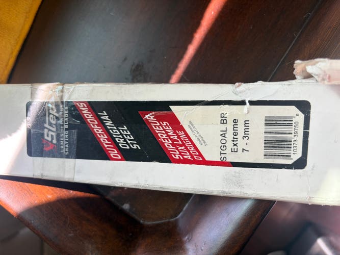 Step Steel Goalie Skate Blades (New)