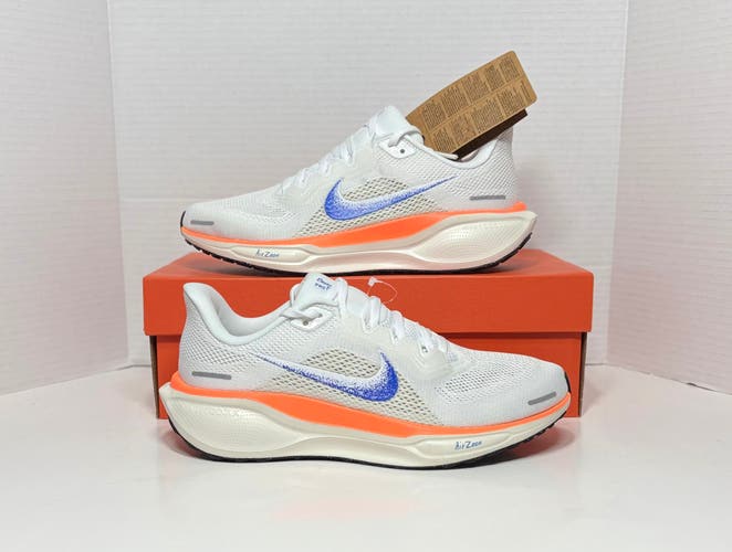 White Men's Size M 7.0 (W 8.0) Nike Air Zoom Pegasus 41 FP ‘Blueprint Pack’ Running Shoes HF0013-900