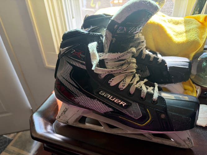 Bauer Vapor 2X Pro Hockey Goalie Skates Regular Width 9.5 (Used)