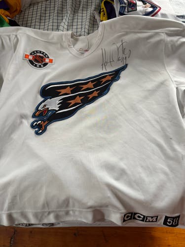 White Size 52 Men's CCM Jersey (Used)