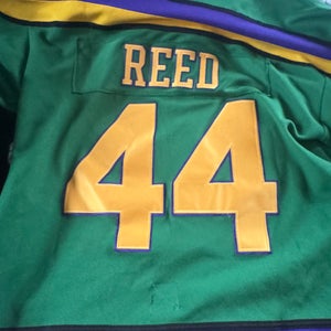 Fulton Reed Mighty Ducks Jersey Large