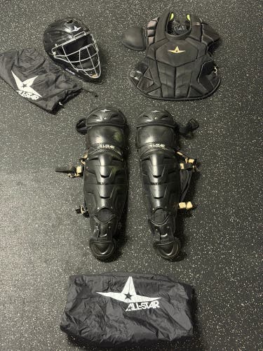 Black All Star System 7 Axis Catcher's Set (Used)