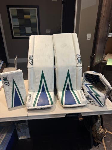 34" 2022 Brian's G-Netik 5 Pro Regular Goalie Full Set Pro Stock (Used)