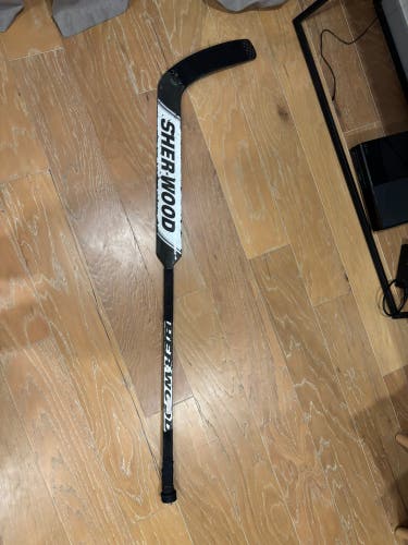 Senior Sher-Wood Regular Goalie Stick 25" Paddle (Used)