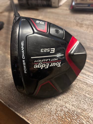 Men's 2022 Tour Edge Hot Launch C523 Right Handed Driver Regular Flex 10.5 Loft (Used)
