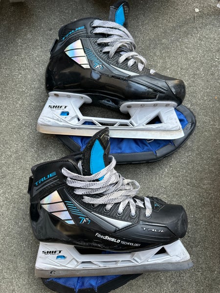 2021 True TF7 Hockey Goalie Skates Regular Width 7 (Used)