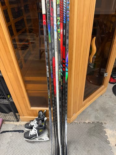 Senior Bauer Left Hand Hockey Stick P92 87 Flex (New)
