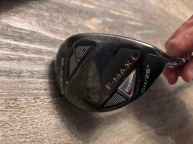 Men's 2018 Cobra F-Max Superlite Right Handed Hybrid Regular Flex 5H (Used)