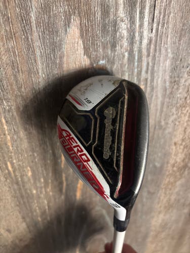 Men's 2015 TaylorMade AeroBurner Right Handed Hybrid Stiff Flex 3H (Used)
