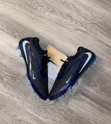 Nike Phantom 6 Low Elite AG-Pro Black Blue HQ2335 003 Men's Size 6 Women's 7.5
