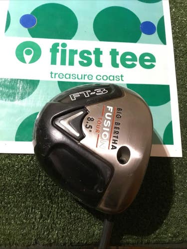 Callaway Big Bertha Fusion Tour FT-3 Neutral 8.5* Driver Stiff Fujikura Graphite