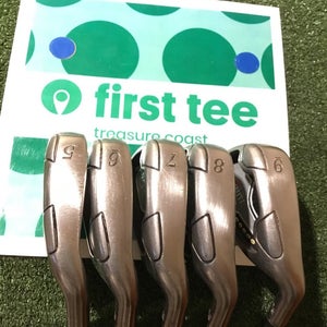 Infiniti Golf KO Irons Set (5-9 Irons) Regular Maltby L Tech 60i Graphite Shafts