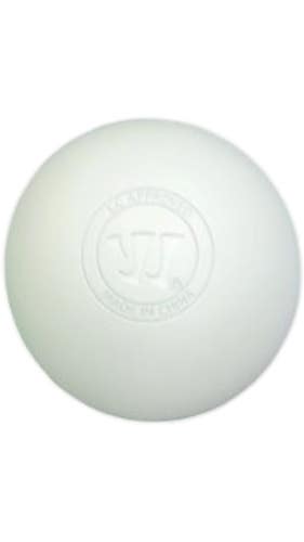 Warrior Lacrosse Ball White L.C. Approved