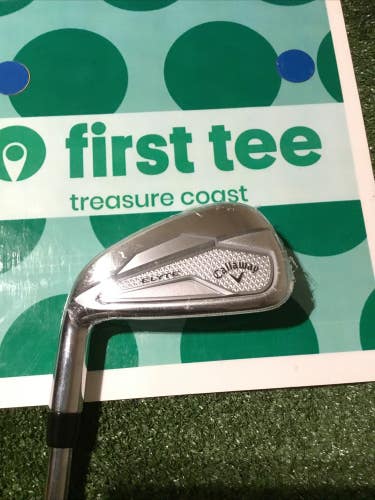 Callaway Left Handed Elyte 7 Iron Regular Vector 80g True Temper Steel NEW Demo
