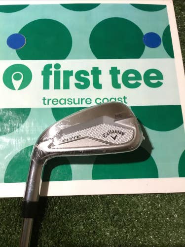 Callaway Left Handed Elyte HL 7 Iron Regular KBS Max 80 Steel Shaft NEW Demo LH