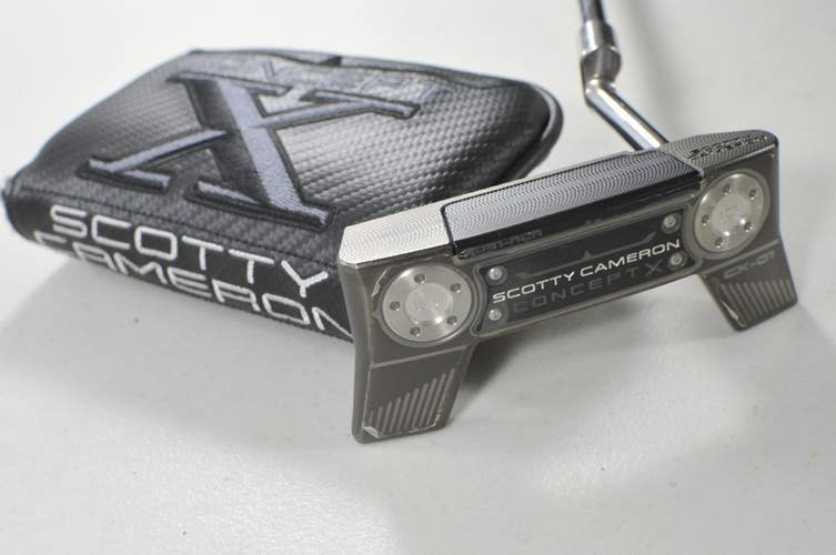 Titleist 2018 Scotty Cameron Concept X CX-01 35" Putter Steel with Cover #217412