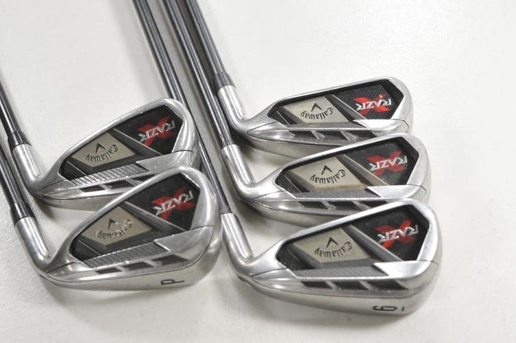 Callaway RAZR Edge 4-6,9-PW Iron Set Regular Flex Right 75g Graphite # 217488