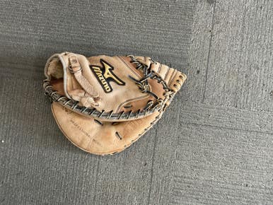 Used Mizuno FRANCHISE EXCEL BB/SB Catchers RH Throw Brown 33" 11614-S000236874