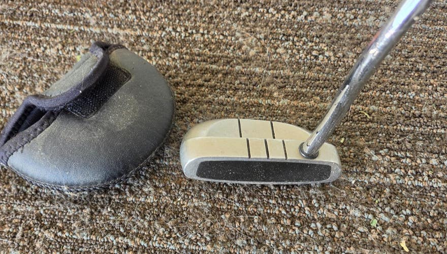 35.5 IN ODYSSEY DUAL FORCE ROSSIE II MALLET STYLE PUTTER EXCELLENT W PC