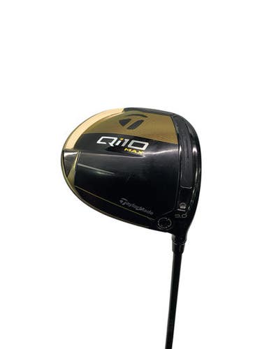 Used Taylormade QI10 MAX Mens Driver RH 9.0 Degree 11347-S000269560