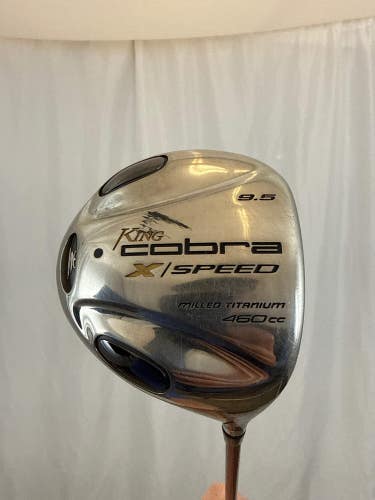 Cobra X Speed Driver 9.5 Aldila NV-X 60 Stiff Flex 44.75 +HC